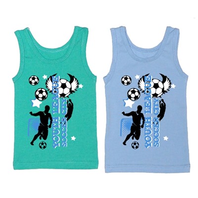 Майка для мальчика Бирюза