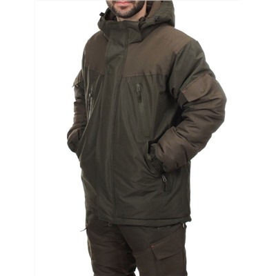 DY002 KHAKI Костюм охотника зимний (холлофайбер на -40 мороз)