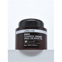 Lebelage Крем для лица с керамидами и муцином улитки / Snail Ceramide Cream, 100 мл