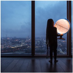 Глобус физико-политический Globen, 32см, с подсветкой на круглой подставке