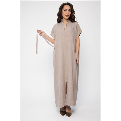 Платье Исландия (серо-коричневое) П13623-30М