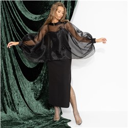 Болеро с объемным декором, Танец тени (шик)