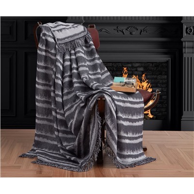 Накидка на Диван 170x220 см. 100% Хлопок Keten Desibel Siyah