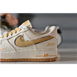 Стильные Nike Air Force из натуральной кожи