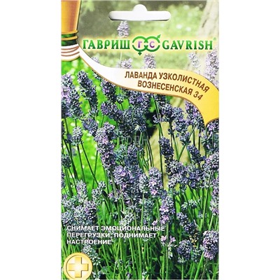 Семена Лаванда Вознесенская 34, арт.: 4754
