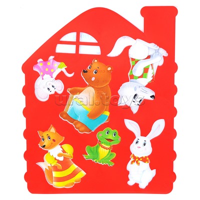 Трафарет "Сказочный теремок"