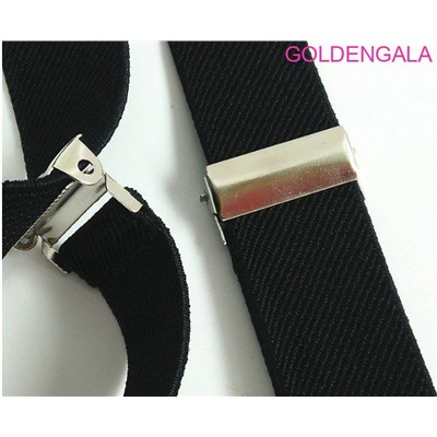 Подтяжки детские на возраст 6-10 лет темно-коричневый