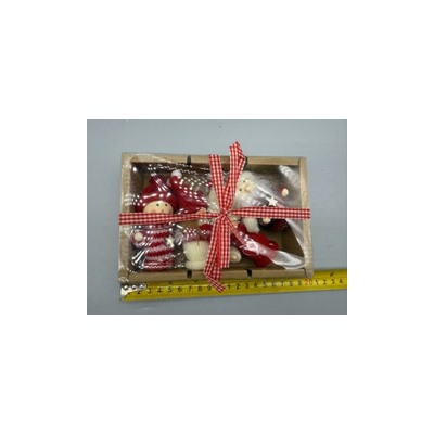 Новогодние на елку игрушки набор Набор цена: 250₽ Набор 4 штук игрушки Игрушка размер: 8см Коробок размер: 17см*11см