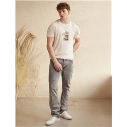 Футболка из премиального хлопка с авторским принтом