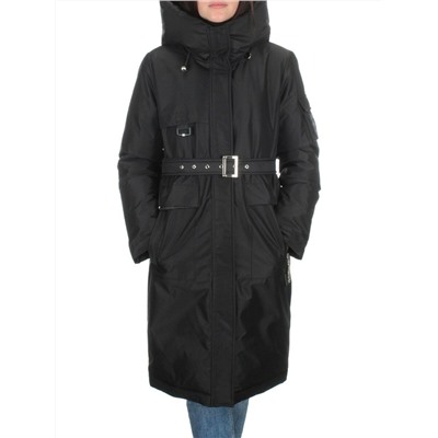 EAC293 BLACK Куртка зимняя женская (200 гр. холлофайбера)