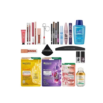 Maybelline New York Adventskalender 2025 Адвент-календарь Happy Holidays, 24 бьюти-сюрприза