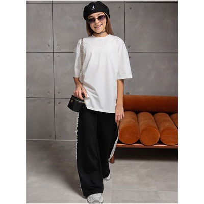 Брюки "Кружево" Черный Девочка