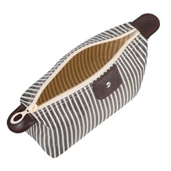 Kristaller Косметичка-пенал Stripes, чёрный