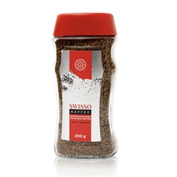 Кофе SWISSO ORIGINAL растворимый 200гр ст/б