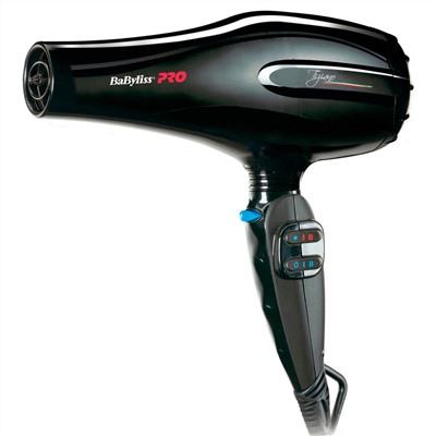 BaByliss Профессиональный фен для волос / PRO Tiziano BAB6310RE, 2100 Вт, черный