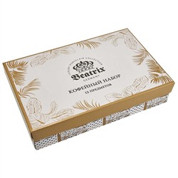 Кофейный набор 12 предметов Ф2-038В/6 "Leopard" в подарочной коробке
