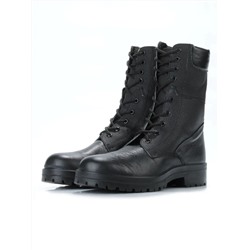 05-9007 BLACK Ботинки зимние мужские (искусственная кожа, искусственный мех)