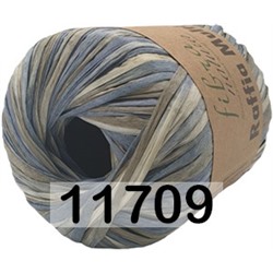 Пряжа Fibra Natura Raffia Multi