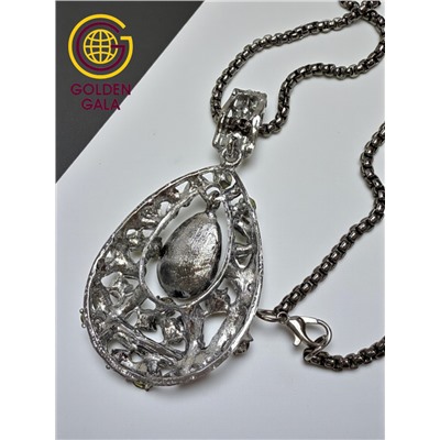 Кулон на толстой цепочке "Женская грация" Арт КШ2130/23