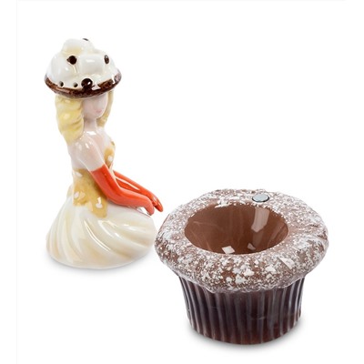 Pavone CMS-57/ 2 Подставка для яйца с солонкой «Леди»