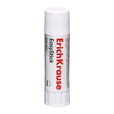 Клей-карандаш ErichKrause Standard, 19 г, быстрое склеивание