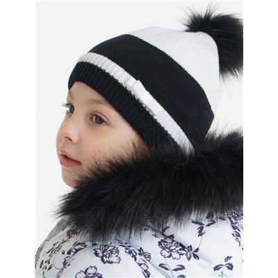 Комплект для девочки: шапка, перчатки