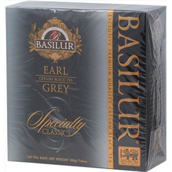 BASILUR. Избранная классика. Earl Grey карт.упаковка, 100 пак.