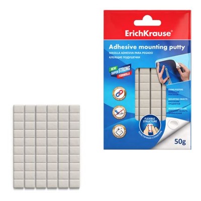 Клеящие подушечки 50 гр. белые 59666 ErichKrause
