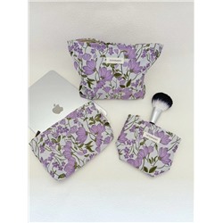 Handheld cosmetic bag, small clutch bag for traveling, storage bag, shopping bag