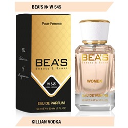 Beas W545 Kilian Vodka On The Rocks Women edp 50 ml, Парфюм женский Beas W545 создан по мотивам аромата Kilian Vodka On The Rocks