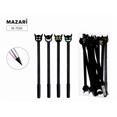 Карандаш вечный MONSTER ассорти 4 дизайна MAZARI M-7056/12/Китай