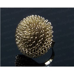 Основа для кольца, 30*5мм цв.стальной