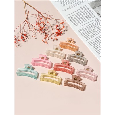 Крабик для волос «Туман», прямой, 7 см, МИКС