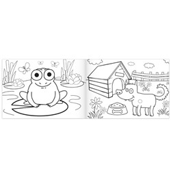 Раскраски «Синий трактор», 4 шт. по 12 стр.