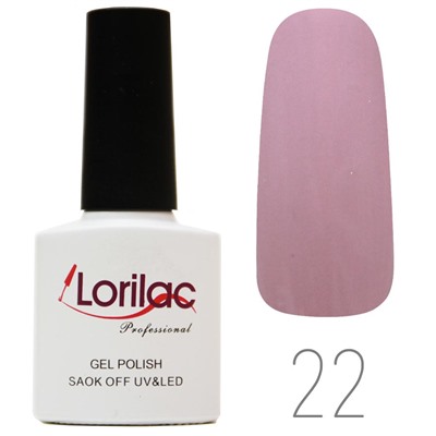 Гель лак Lorilac Professional № 22 10 ml