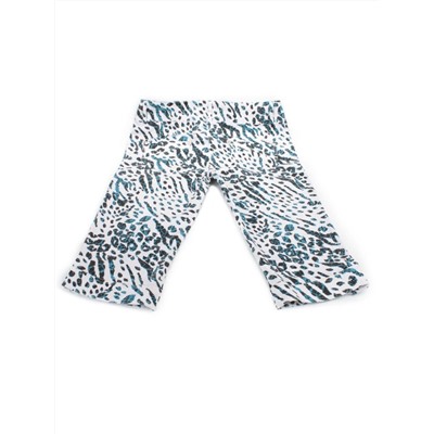 1108 WHITE/BLUE Шорты женские