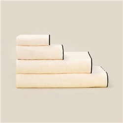 Полотенце махровое SL HOME: Black Frame "Айвори" 90х150 см, 100% хлопок, 470 г/м2