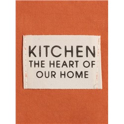 Фартук Этель Kitchen 60х70 см, цвет оранжевый, 100% хлопок, саржа 220 г/м2