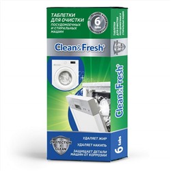 Lotta Таблетки очиститель для ПММ 6шт  (Clean&Fresh)