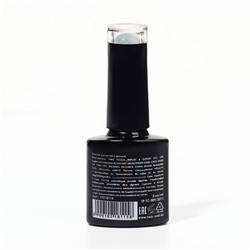 Гель лак для ногтей, с вкраплениями, трехфазный, 8 мл, LED/UV, зелёный (16)