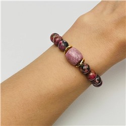 Радуга Самоцветов Браслет из Родонита