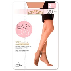 Носки женские Calzino Easy Day 20 Дроп Omsa [2 пары]