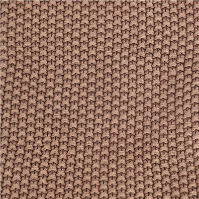 Плед из стираного хлопка цвета мокко из коллекции Essential, 130x180 см