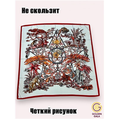 Платок шелковый большой "Парижанка" Арт 2428/38