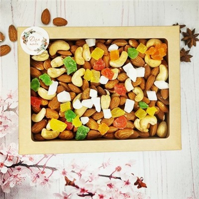 Набор подарочный "Полезно и вкусно" 500 гр