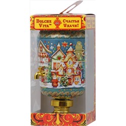 Dolche Vita. Новый год. Самовар Волшебный город 75 гр. жест.банка