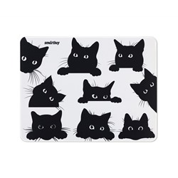 Коврик для мыши Smartbuy Cat-1, 360*270*3мм, ткань+резиновая основа