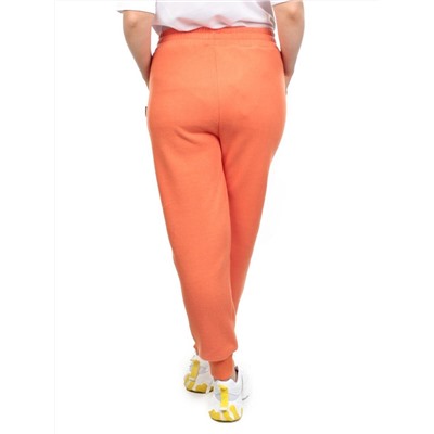 07 ORANGE Брюки спортивные женские на флисе (100% хлопок) 7986