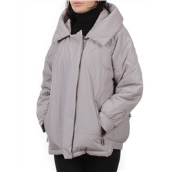 903 GRAY BEIGE Куртка демисезонная женская (100 гр. синтепон)