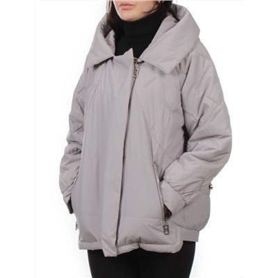 903 GRAY BEIGE Куртка демисезонная женская (100 гр. синтепон)